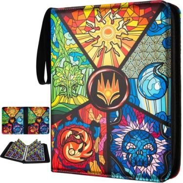 Imagem de Álbum para Cartas Fonwill TM10015-6 para 900 Cartas, 9 Bolsos