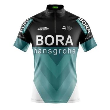 Imagem de Camisa Infantil Kids Ciclismo Criança Bora Manga Curta Dryfit Proteção