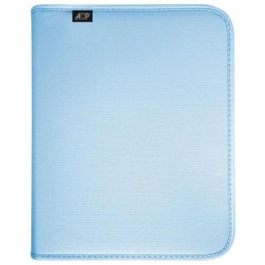 Imagem de Fichário Universitário 4 Argolas Sweet Azul com Estojo ACP