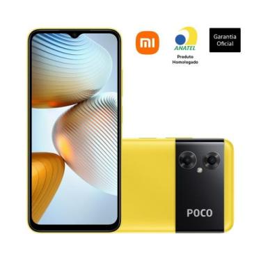Imagem de Smartphone poco m4 5g tela 6,58'' 6gb+128gb amarelo - XIAOMI, U
