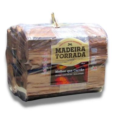 Imagem de Madeira eucalipto torrada ecogrill 8 kg - ECOGRILL-AZULVERDEGARDEN