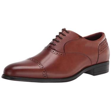 Imagem de STACY ADAMS Sapato Oxford masculino Heath, Conhaque, 8.5