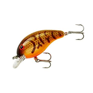 Imagem de Bandit Crankbait Series 100 200 e 300 iscas de pesca de robalo, barriga marrom de laranja cruta, série 100 (mergulhos até 1,72 m)