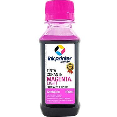 Imagem de Tinta Corante Inkprinter Magenta Light para Impressora Epson (100ml)