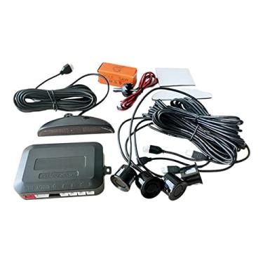 Parking Sensor 8 Sensor de Estacionamento Carro Automóvel Ré Radar  Eletrônico Traseiro Detector Automático Kit de Assistência de Ré Buzzer