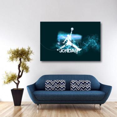 Imagem de Quadro decorativo Michael Jordan Basquete - Tela em Tecido