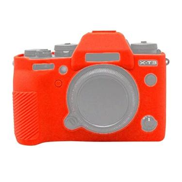 Imagem de Yunchao Acessórios para câmeras Caso protetor de silicone macio para Fujifilm XT3 Sacos de câmera