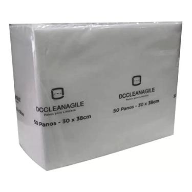 Imagem de Pano Sontara Wipes Dc Clean Agile 40g Branco Pacote Com 50 Panos