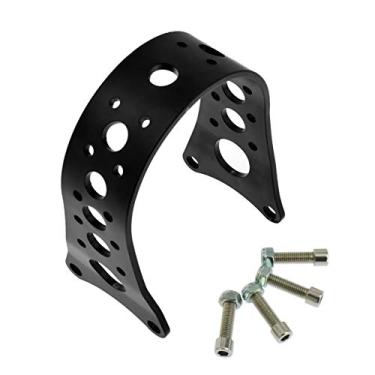 Imagem de Suporte de garfo dianteiro de rastreador de 39 mm para Harley 88-17 Harley Dyna Sportster FXD XG, preto fosco