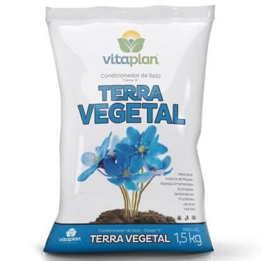 Imagem de Saco Terra Vegetal Vitaplan para Gramados Hortas e Jardins