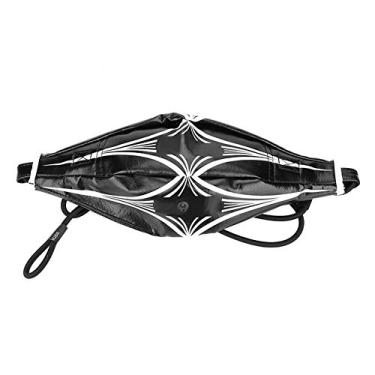 Imagem de Bnineteenteam Bola de treinamento de couro de poliuretano de duas extremidades, bola de velocidade de boxe, treino, speedball para treino, perfuração, fitness., Preto