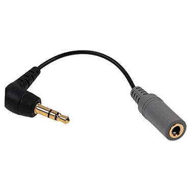 Imagem de Fotodiox Cabo adaptador de substituição SC3 - TRRS fêmea de 3,5 mm para cabo adaptador TRS macho de 3,5 mm (TRRS-TRS)