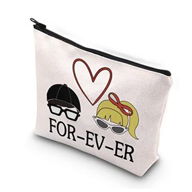 Imagem de WCGXKO Wendy and Squints Forever Sandlot Bolsa com zíper inspirada em cosméticos para fãs, FOR-EV-ER
