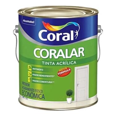 Imagem de Tinta Acrílica Coralar, Laranja Maracatu, 3.6 L, Coral