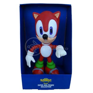 Imagem de Boneco Action Figure Sonic Red Vermelho Articulado Grande Super Size 23cm - Sonic World