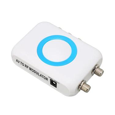 Imagem de Modulador RF, Adaptador Coaxial Conversor Demodulador VHF para Controlado por PLL, Entrada HD, Saída A/V, Saída RF para Seu Próprio CATV Local