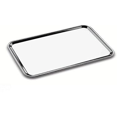 Imagem de Bandeja Tramontina Service Retangular em Aço Inox 40x27 cm