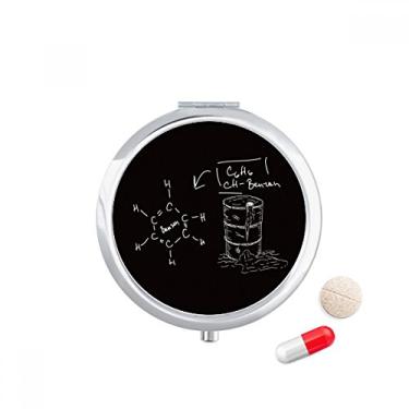 Imagem de Chemistry Kowledge — Caixa de armazenamento de medicamentos para comprimidos de benzeno