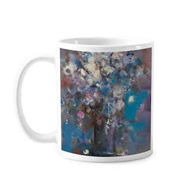 Imagem de Caneca de cerâmica XJJ com pintura a óleo de cerâmica XJJ para louça