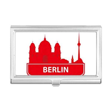 Imagem de Carteira de bolso com estampa de marco vermelho Berlim Alemanha