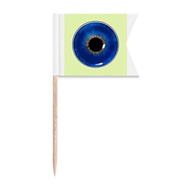 Imagem de Sinalizadores de palitos profundos com olhos de pupila Secret para placa de queijo para bolo de festa