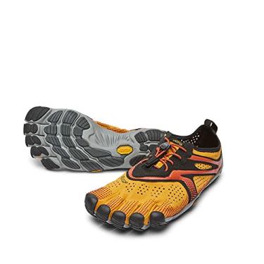 Imagem de Vibram FiveFingers Men's V-Run Shoes Golden Yellow/Black 47