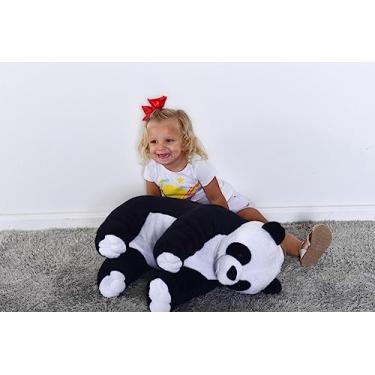 Imagem de Almofada Travesseiro Panda Bebê Dormir Pelúcia 50cm