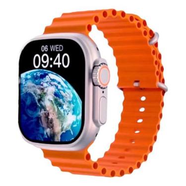 Imagem de Lançamento Smart Watch W68+ Ultra Max 49 Mm Tela 2.2 Série 8 - Ultra 8