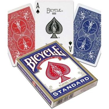 Imagem de Baralho Bicycle Standard Azul 100% Plástico Copag