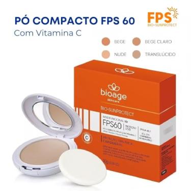 Imagem de Pó Compacto com Vitamina C - Bioage (Bege)