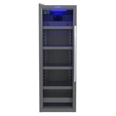 Imagem de Cervejeira Venax 209L Blue Light Grafite Porta Invertida