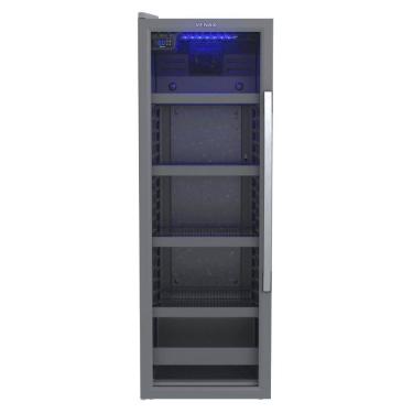 Imagem de Cervejeira Venax 209L Blue Light Cinza Porta Invertida
