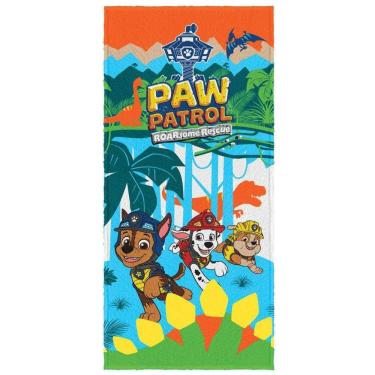 Imagem de Toalha Felpuda De Banho Patrulha Canina Menino 60X120Cm