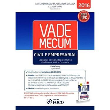 Imagem de Vade Mecum Civil E Empresarial Legislação Selecionada Para Prática Pro