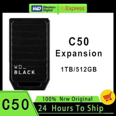 Imagem de Cartão de Memória Western Digital para Xbox  WD Preto  Cartão de Expansão C50  Série X  Série S