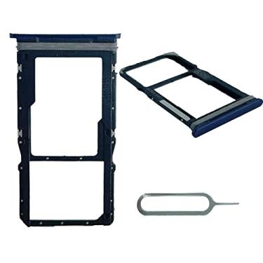 Imagem de Avvood Suporte de cartão SD da bandeja SIM para Motorola Moto G Play 2023 XT2271 XT2271-5 Suporte para cartão micro SD de substituição de pino