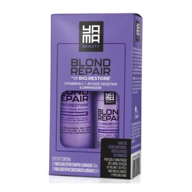 Imagem de Yama Blond Repair Kit Shampoo Iluminador 280ml + Condicionador 200ml -