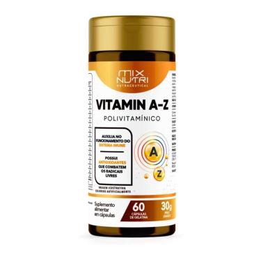 Imagem de Vitamina A-Z Nutraceutical Mix Nutri - 60 cápsulas - Único-Unissex