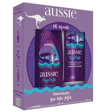 Imagem de Kit Aussie Mega Moist Super Hidratação Shampoo + 3 Minutos - Procter &