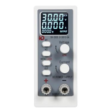 Imagem de SZITW Fonte de alimentação DC variável 30V 5A 150W 4-Digital LED Display Fonte de alimentação de comutação regulada de precisão ajustável digital com ajuste do botão do codificador