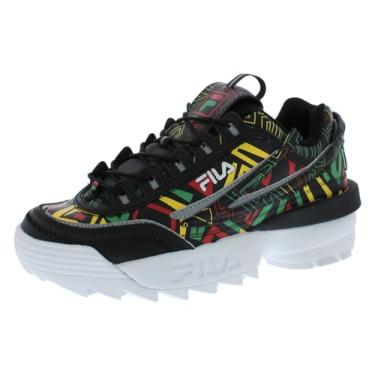 Imagem de Fila Disruptor II EXP Tênis feminino 37 B B B Preto - Multi-Limão, Multicor, 36