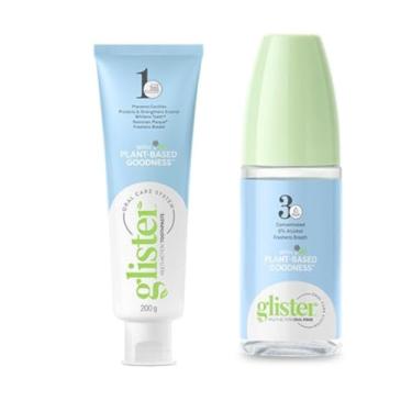 Imagem de Kit C/ 01 un Creme Dental 200g e 01 Enxaguante Bucal 50ml - Glister