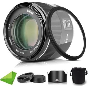 Imagem de Meike 85mm F1.8 E-Mount STM Full Frame Auto Focus Lente principal de grande abertura para Sony E-Mount Câmeras A7R A74 A7R4 A7C A7III A7RII A7RIII A7SIII A7SII A9 A6600 A6500 A6400 A6300 A6100 A6000