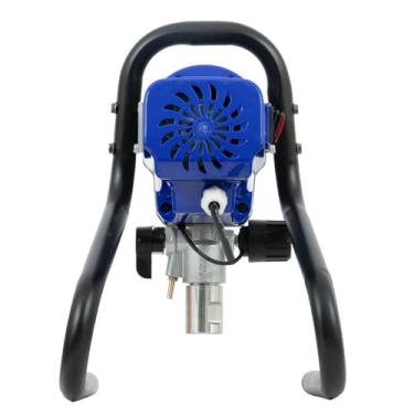 Imagem de HYZHANHONG Máquina de pulverização airless multifuncional, pressão de pulverização ajustável, adequada para casas internas e externas, cercas e projetos de pintura