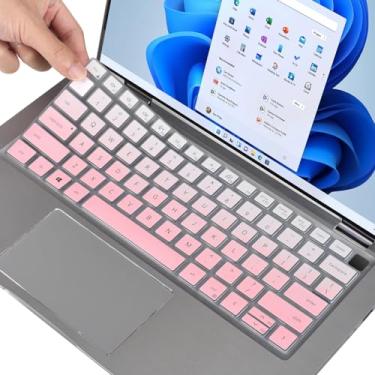 Imagem de Capa de teclado para Dell Latitude 3440 5440 5430 5431 5420, Latitude 35.6 cm 7440 7430 7420 7410, Latitude 35.6 cm 9420 9430, Dell Latitude 9520 9510 755.6 cm 20 39 Capa de teclado de 6 cm, rosa