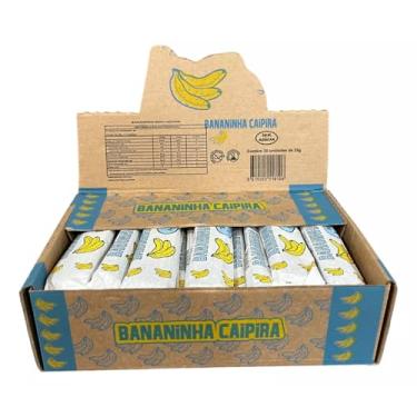 Imagem de Bananinha Caipira Artesanal SEM AÇÚCAR, Display com 20 Unidades de 35g