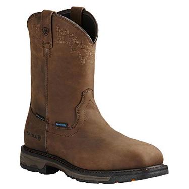Imagem de Bota de trabalho masculina ARIAT, Oily Distressed Brown, 7.5 Wide