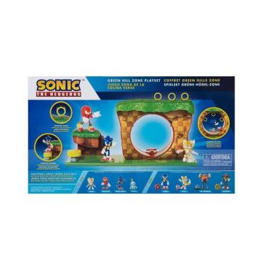 Imagem de Brinquedo Cenario Sonic Green Hill Fase 1 Candide 3403