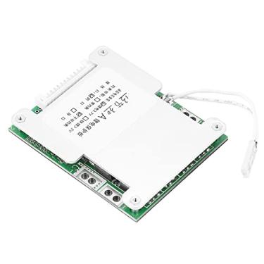 Imagem de Placa PCB BMS de Bateria de Lítio 30A Com IC de Gerenciamento de Célula Inteligente para Carregamento e Funções Seguras, Placa PCB de Bateria de Lítio Com Aleta de Alumínio