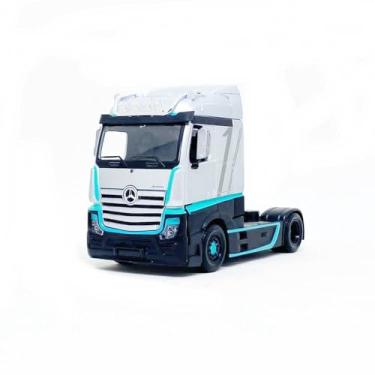 Imagem de Miniatura Caminhão Mercedes Benz Petronas 1/43 - Burago